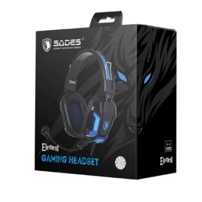 Sades Element Gaming Headset - Black